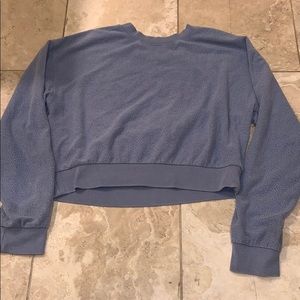 LA HEARTS Blue Sweater